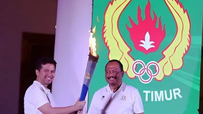 Api Porprov Jatim 2025 Menyala, Semangat Atlet Berkobar di Surabaya