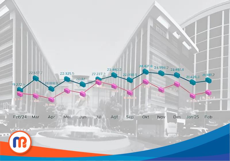 Ilustrasi neraca perdagangan Indonesia sepanjang Januari-April tahun 2025