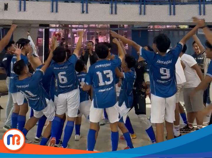 Tim Futsal Pamekasan di Graha Polinema, Kota Malang