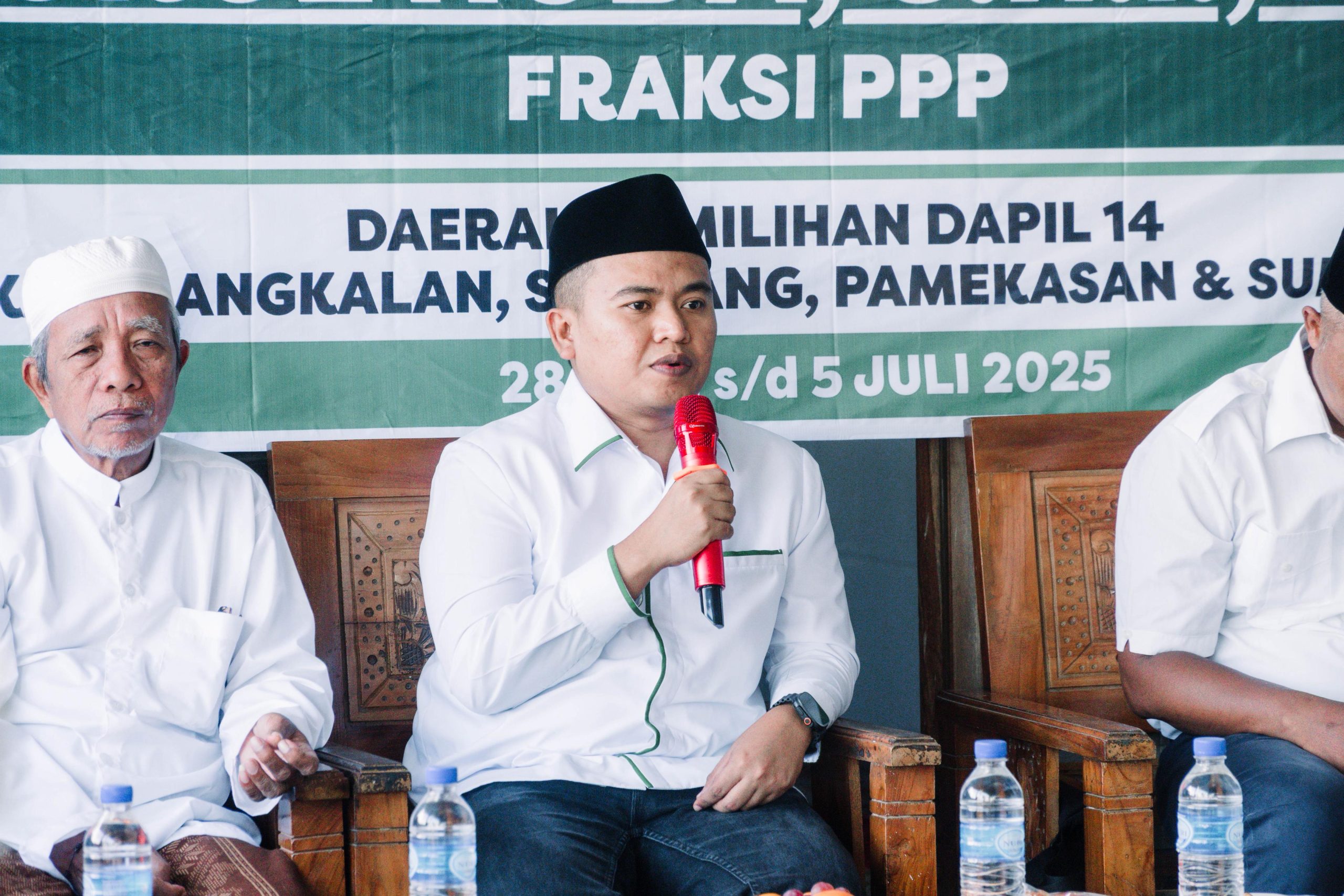 Nurul Huda, Anggota DPRD Jawa Timur saat menggelar Reses tahap II di Sampang, Madura