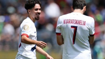 PSG Amankan Puncak Grup Usai Kalahkan Sounders