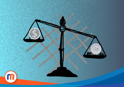 Ilustrasi neraca perdagangan Indonesia pada bulan April 2025