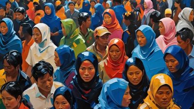 Ilustrasi dinamika pertumbuhan penduduk di Madura, Kabupaten Bangkalan-Sumenep, dalam satu dekade terakhir (2015-2024)