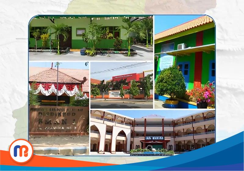 Ilustrasi fasilitas pendidikan (SD - Perguruan Tinggi) di Kabupaten Pamekasan tahun 2024. Data BPS Pamekasan yang diperbarui pada 7 Februari 2025 mencatat total 532 lembaga pendidikan, dengan jenjang sekolah dasar mendominasi. Kecamatan Proppo tercatat sebagai wilayah dengan jumlah fasilitas pendidikan terbanyak.