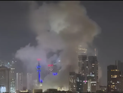 Iran Balas Serangan Israel dengan Hujan Rudal di Langit Yerusalem dan Tel Aviv