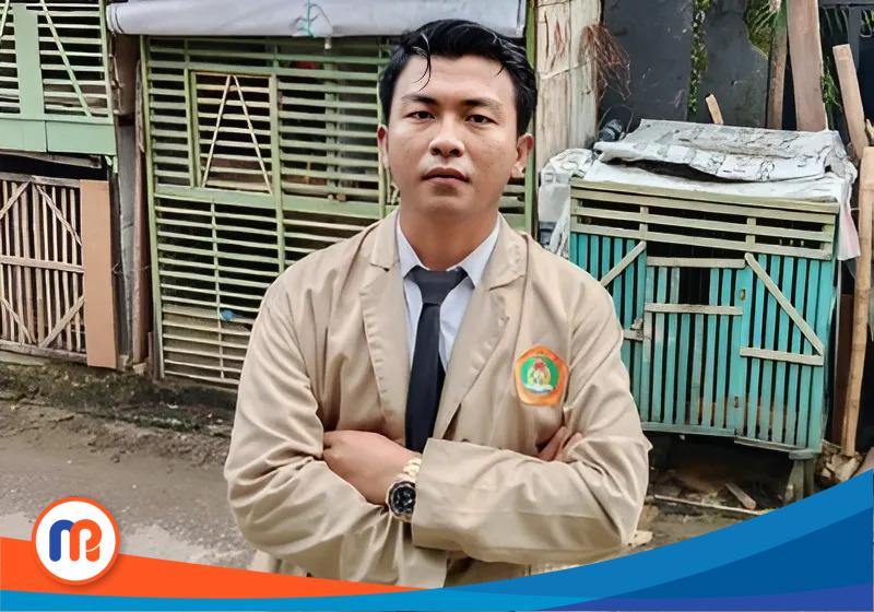 Syamsul Arifin, mahasiswa STKIP PGRI Bangkalan, Madura, Jawa Timur, yang berhasil raup cuan dari ayam impornya