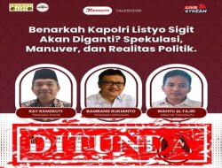 Talk Show Isu Kapolri Ditunda: Tawassuth Siapkan Diskusi Lebih Dalam