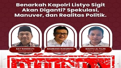 Tawassuth mengumumkan menunda kegiatan talk show bertajuk "Benarkah Kapolri Listyo Sigit akan Diganti? Spekulasi, Manuver, dan Realitas Politik", yang seharusnya dilaksanakan pada Kamis (12/06/2025), pada waktu berikutnya agar persiapannya lebih mendalam