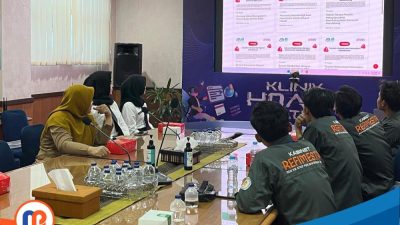 Badan Eksekutif Mahasiswa (BEM) KM STKIP PGRI Bangkalan saat melakukan bersilaturahmi sekaligus audiensi dengan Kominfo Jawa Timur