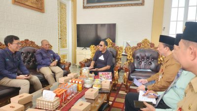 PLN UP3 Madura,bersama PLN Nusantara Power, dan Bupati Sumenep Achmad Fauzi Wongsojudo beserta OPD terkait di rumah dinas Bupati Sumenep