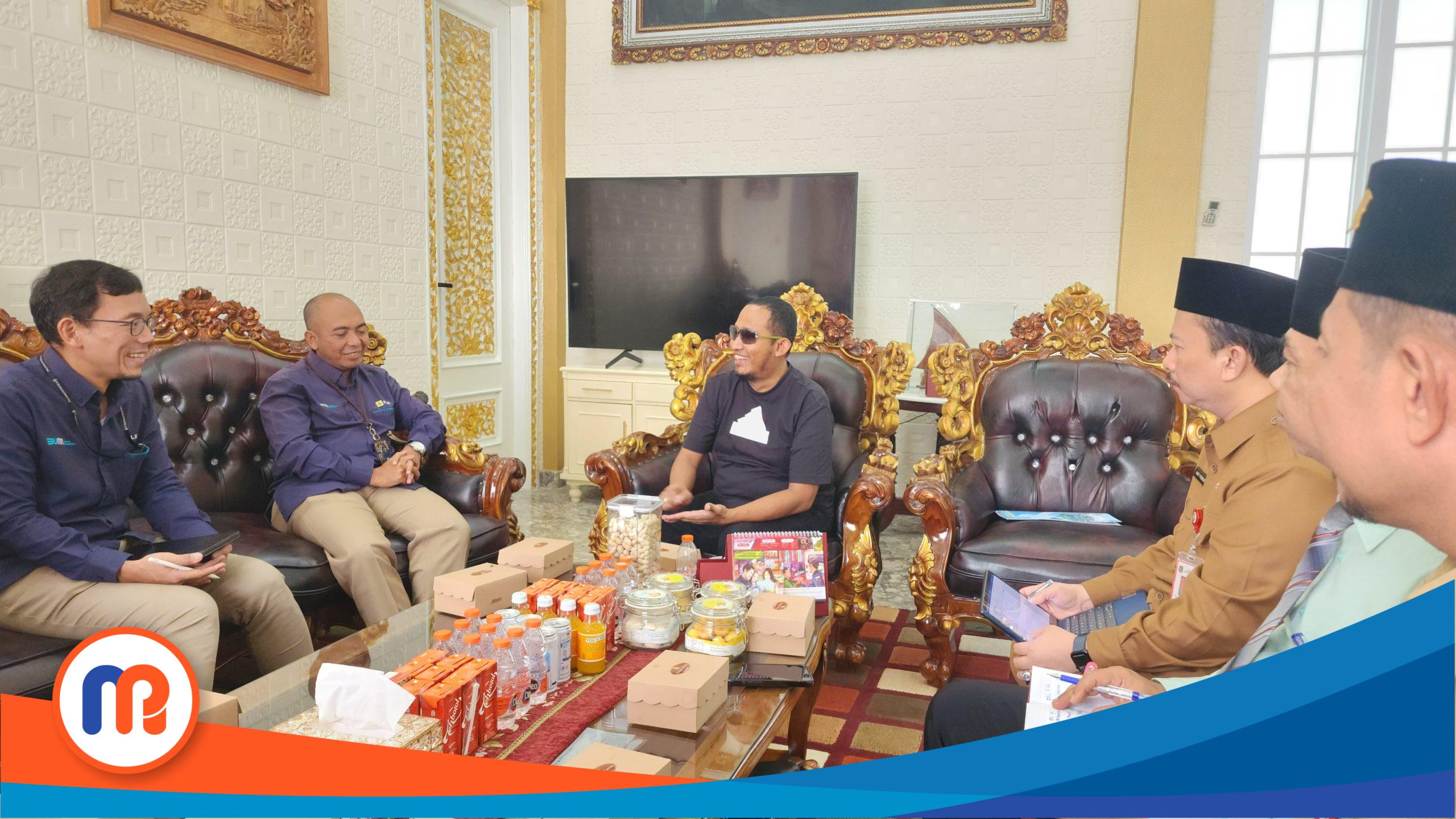 PLN UP3 Madura,bersama PLN Nusantara Power, dan Bupati Sumenep Achmad Fauzi Wongsojudo beserta OPD terkait di rumah dinas Bupati Sumenep