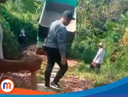 Mentor Pj Kades Tlagah Diduga Ambil Alih Proyek Makadam, Pj Kades tak Pernah Tampak di Lokasi