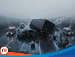 Kecelakaan Maut di Sampang, Pelajar Tewas, Tiga Luka-Luka