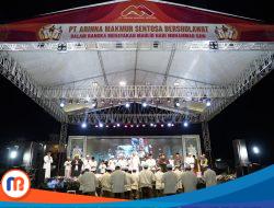 Gelar Sholawat Akbar, PT Arinna Makmur Sentosa Hadirkan Majelis Az-Zahir