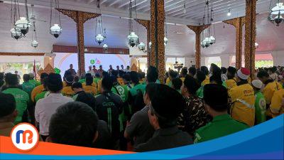 Tampak ribuan jamaah hadirr peringatan Maulid Nabi Muhammad SAW 1447 Hijriah yang dilaksanakan Pemkab Sumenep
