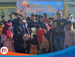 300 Anak Yatim di Pamekasan Nikmati Kebahagiaan Bersama Yayasan BIP dan Putra Cahaya Kediri