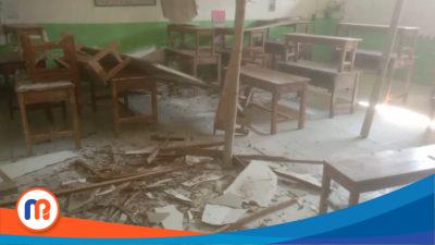 Puing-puing reruntuhan SDN Bunten Barat 3 (