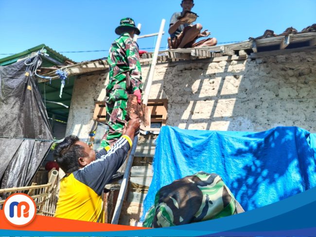 Rehabilitasi Rumah Korban Gempa di Pulau Sapudi