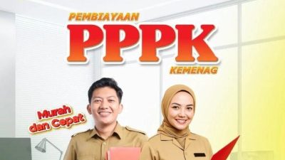 Flayer program pembiayaan khusus untuk Pegawai Pemerintah dengan Perjanjian Kerja (PPPK) Kementerian Agama (Kemenag)