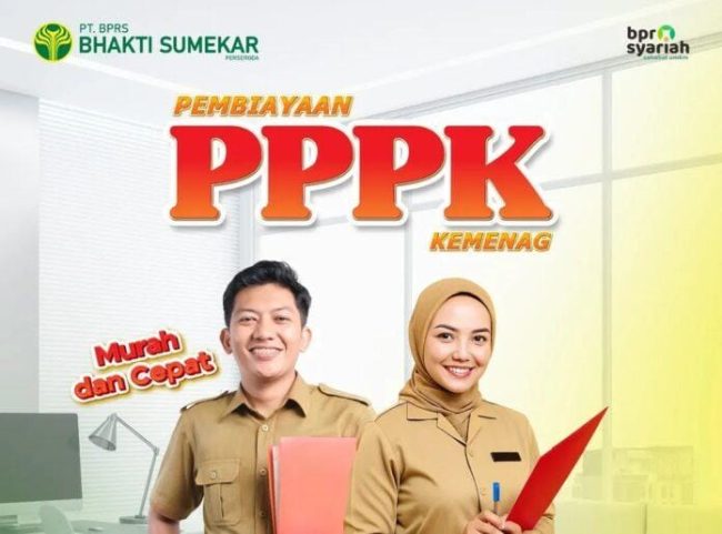 Flayer program pembiayaan khusus untuk Pegawai Pemerintah dengan Perjanjian Kerja (PPPK) Kementerian Agama (Kemenag)