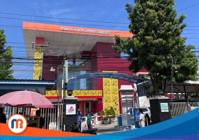 Rumah Sakit Umum Daerah (RSUD) dr. H. Moh. Anwar Sumenep yang beralamat di Jl. DR. Cipto No.42, Gudang, Kolor, Kec. Kota Sumenep