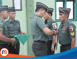 35 Personel Kodim 0826/Pamekasan Naik Pangkat, Dandim: Ini Bentuk Penghargaan atas Dedikasi Prajurit