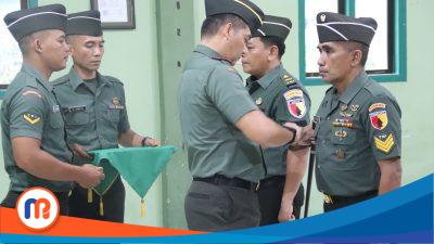 35 Personel Kodim 0826/Pamekasan Naik Pangkat, Dandim: Ini Bentuk Penghargaan atas Dedikasi Prajurit