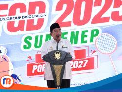 FGD Porprov 2027, Wabup Sumenep Desak Pembinaan Berbasis Data untuk Atlet Lokal