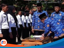 Bupati Pamekasan Serahkan SK Pengangkatan 4.161 PPPK di Mandhapa Aghung Ronggo Sukowati