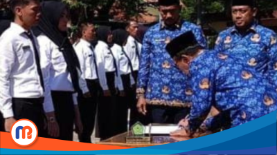 Bupati Pamekasan Serahkan SK Pengangkatan 4.161 PPPK di Mandhapa Aghung Ronggo Sukowati