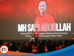 Konferda PDIP Jatim, Said Abdullah Tekankan Persatuan dan Ideologi Bung Karno