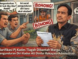 Warga Bantah Klarifikasi Pj Kades Tlagah: Pengunduran Diri Kadus UA Dinilai Rekayasa Administrasi