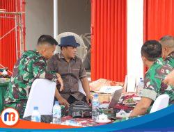 Dandim 0826 bersama Wabub Pamekasan Ikuti Vicon Bahas Progres Pembangunan Koperasi Merah Putih di Desa Samatan