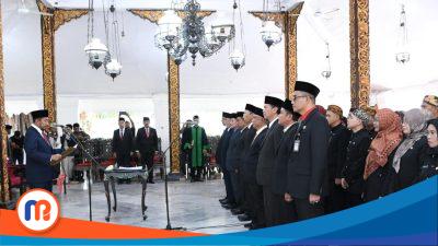 Dari Eselon II hingga Kecamatan, Pemkab Sumenep Lakukan Rotasi Jabatan