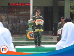 Kasdim 0826/Pamekasan Pimpin Pembukaan LDKS MTS Matsaratul Huda Panempan