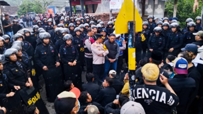 Aksi damai PSHT di Madiun