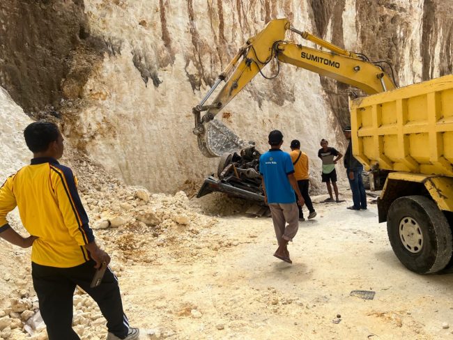 Potret salah satu Galian C Ilegal