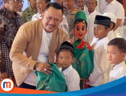 Santuni 3.000 Anak Yatim di Pamekasan, Yayasan Bani Insan Peduli Raih Rekor MURI