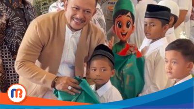 Santuni 3.000 Anak Yatim di Pamekasan, Yayasan Bani Insan Peduli Raih Rekor MURI