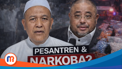 Kolase KH Mahrus Abdul Malik dan Anggota DPR RI Aboe Bakar Alhabsyi, perihal isu narkotika masuk pesantren