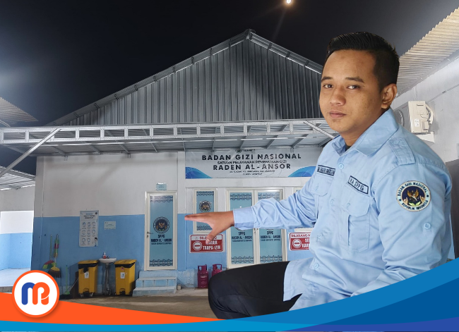 Kepala SPPG Raden Al Ansor, Rahmad Fadjri Yanto