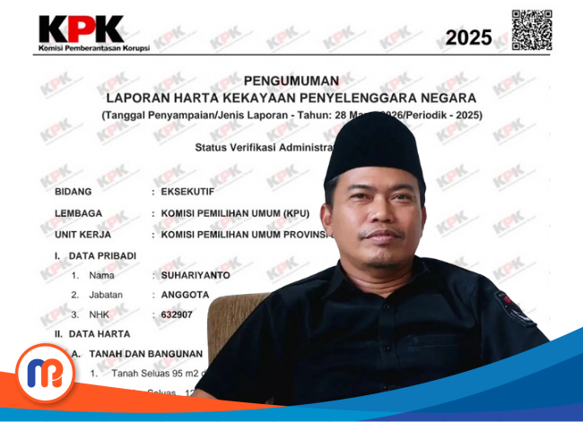 LHKPN milik Suhariyanto, komisioner KPU Sampang