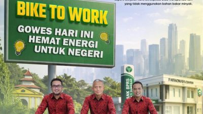 BPRS Bhakti Sumekar Terapkan Bike to Work, Dukung Hemat BBM di Sumenep