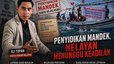 Kuasa Hukum Nelayan Sorot Mandeknya Kasus Ganti Rugi Rumpon, Ancam Laporkan Penyidik ke Propam