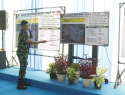 Danrem 084/Bhaskara Jaya Tinjau Lokasi Pembangunan Yon Teritorial Pembangunan di Pamekasan