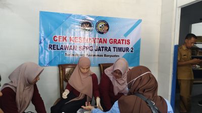 Jaga Mutu Program MBG, Petugas SPPG Jatra Timur 2 Jalani Skrining Kesehatan