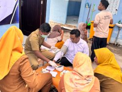 SPPG Tlagah 1 Gandeng Puskesmas Bringkoning Gelar Cek Kesehatan Relawan MBG